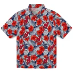 New Jersey Devils Hawaiian Shirt – Hibiscus Fiesta