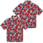 New Jersey Devils Hawaiian Shirt – Hibiscus Fiesta