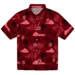 New Jersey Devils Hawaiian Shirt – Palm And Clouds