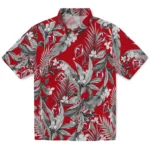 New Jersey Devils Hawaiian Shirt – Palm Leaves