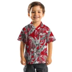 New Jersey Devils Hawaiian Shirt – Palm Leaves