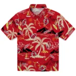 New Jersey Devils Hawaiian Shirt – Palm Tree Island