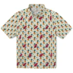 New Jersey Devils Hawaiian Shirt – Pineapple Delight