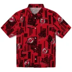 New Jersey Devils Hawaiian Shirt – Turtle Lines