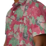 New Mexico Lobos Hawaiian Shirt – Anthurium Overlay