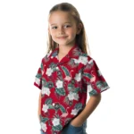 New Mexico Lobos Hawaiian Shirt – Flamingo and Hibiscus