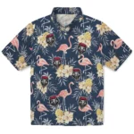 New Mexico Lobos Hawaiian Shirt – Flamingo Hibiscus
