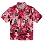 New Mexico Lobos Hawaiian Shirt – Hibiscus Arrangement