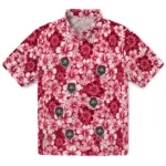 New Mexico Lobos Hawaiian Shirt – Hibiscus Blooms