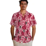 New Mexico Lobos Hawaiian Shirt – Hibiscus Blooms