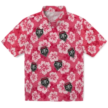 new mexico lobos hibiscus cluster red hawaiian shirts best selling