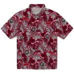 New Mexico Lobos Hawaiian Shirt – Hibiscus Exotic