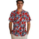 New Mexico Lobos Hawaiian Shirt – Hibiscus Fiesta