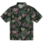 New Mexico Lobos Hawaiian Shirt – Hibiscus Leaves Pattern