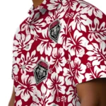 New Mexico Lobos Hawaiian Shirt – Hibiscus Motif