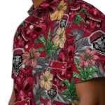 New Mexico Lobos Hawaiian Shirt – Hibiscus Tiki Jungle