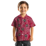 New Mexico Lobos Hawaiian Shirt – Leaf Outline