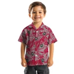 New Mexico Lobos Hawaiian Shirt – Monstera Layer
