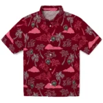 New Mexico Lobos Hawaiian Shirt – Palm And Clouds
