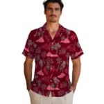 New Mexico Lobos Hawaiian Shirt – Palm And Clouds