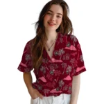 New Mexico Lobos Hawaiian Shirt – Palm And Clouds