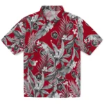 New Mexico Lobos Hawaiian Shirt – Palm Leaves