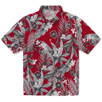 new mexico lobos palm leaves red hawaiian shirts best selling