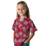 New Mexico Lobos Hawaiian Shirt – Palm Tree Motif