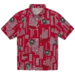 New Mexico Lobos Hawaiian Shirt – Turtle Lines