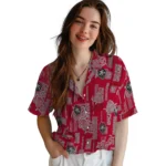 New Mexico Lobos Hawaiian Shirt – Turtle Lines