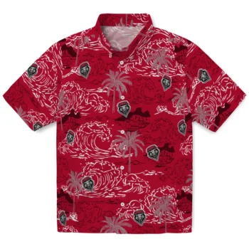 new mexico lobos wave palm red hawaiian shirts best selling
