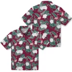 New Mexico State Aggies Hawaiian Shirt – Flamingo and Hibiscus