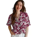 New Mexico State Aggies Hawaiian Shirt – Hibiscus Flower Design
