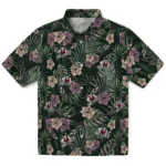 New Mexico State Aggies Hawaiian Shirt – Hibiscus Leaves Pattern