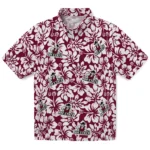 New Mexico State Aggies Hawaiian Shirt – Hibiscus Motif