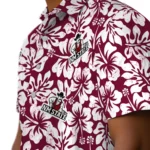 New Mexico State Aggies Hawaiian Shirt – Hibiscus Motif