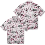 New Mexico State Aggies Hawaiian Shirt – Hibiscus Overlay