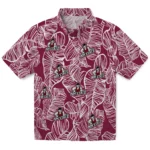New Mexico State Aggies Hawaiian Shirt – Leaf Outline