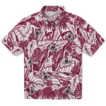 New Mexico State Aggies Hawaiian Shirt – Monstera Layer