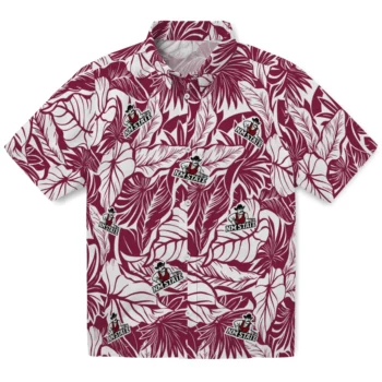 new mexico state aggies monstera layer crimson hawaiian shirts best selling