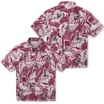 New Mexico State Aggies Hawaiian Shirt – Monstera Layer