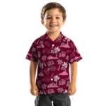 New Mexico State Aggies Hawaiian Shirt – Palm And Clouds