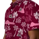 New Mexico State Aggies Hawaiian Shirt – Palm And Clouds