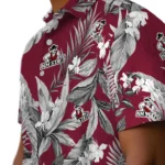 New Mexico State Aggies Hawaiian Shirt – Palm Leaves