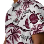 New Mexico State Aggies Hawaiian Shirt – Palm Sunset