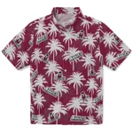 New Mexico State Aggies Hawaiian Shirt – Palm Tree Motif