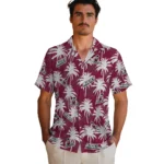 New Mexico State Aggies Hawaiian Shirt – Palm Tree Motif