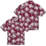 New Mexico State Aggies Hawaiian Shirt – Palm Tree Motif
