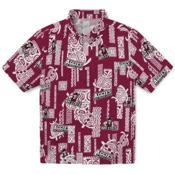 new mexico state aggies turtle lines crimson hawaiian shirts best selling