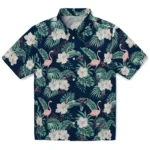 New Orleans Pelicans Hawaiian Shirt – Flamingo and Hibiscus